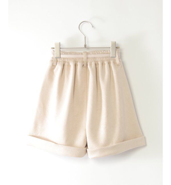 ikka kids「フェイクスエードポンポン付きハーフパンツ（120~160cm）」|その他|