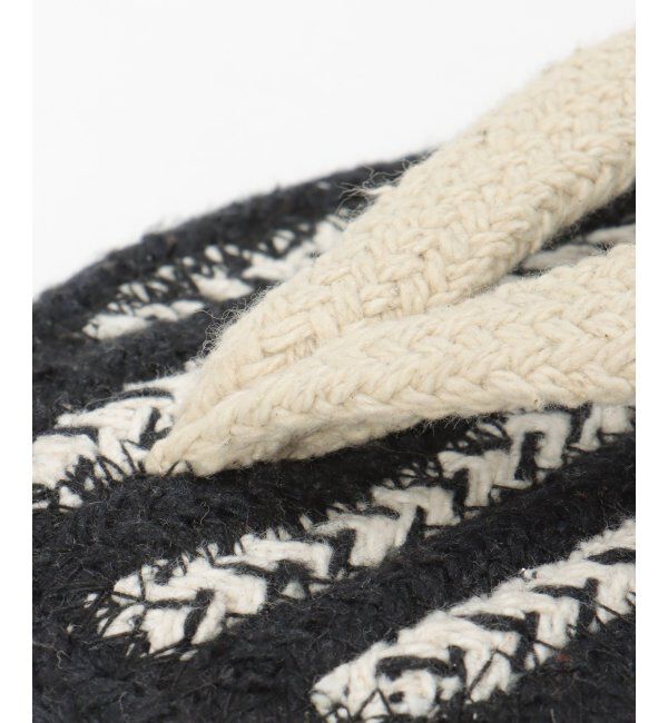 Lbc with Life「ヘリンボーン柄コットンサンダル」|ルームシューズ|