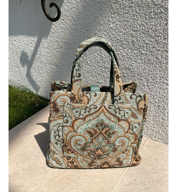 Lbc with Life「ジャガード手持ちロゴバッグ」|その他|