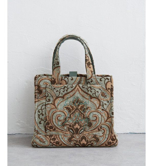 Lbc with Life「ジャガード手持ちロゴバッグ」|その他|