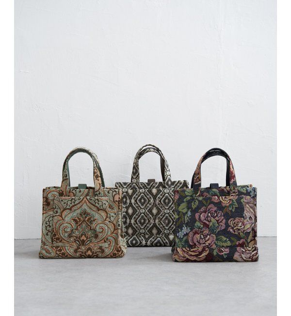 Lbc with Life「ジャガード手持ちロゴバッグ」|その他|