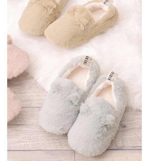 Lbc with Life「HIBERNATION スリッパ 25」|ルームシューズ|ブルー