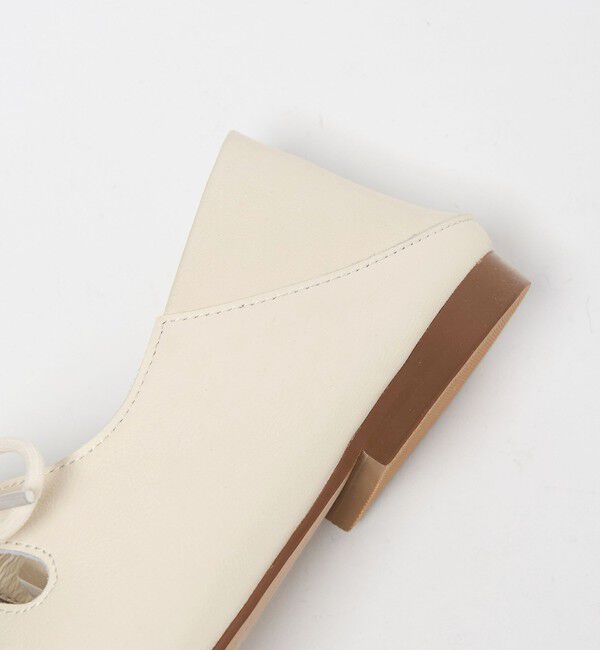 ODETTE E ODILE「ギリーオープントゥ フラット10&uarr;」|パンプス|