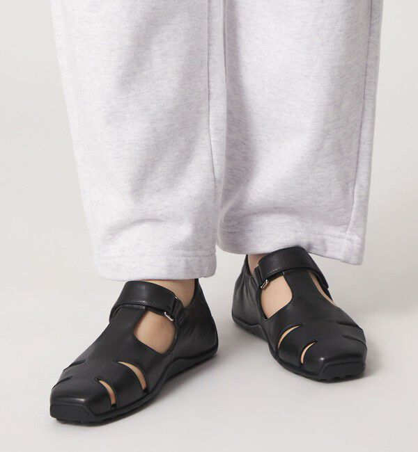 ODETTE E ODILE「ベルクロソフトグルカ フラット10」|パンプス|