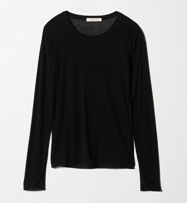 AEWEN MATOPH「＜AEWEN MATOPH＞シアークルーネック ロングスリーブカットソー」|Tシャツ・カットソー|