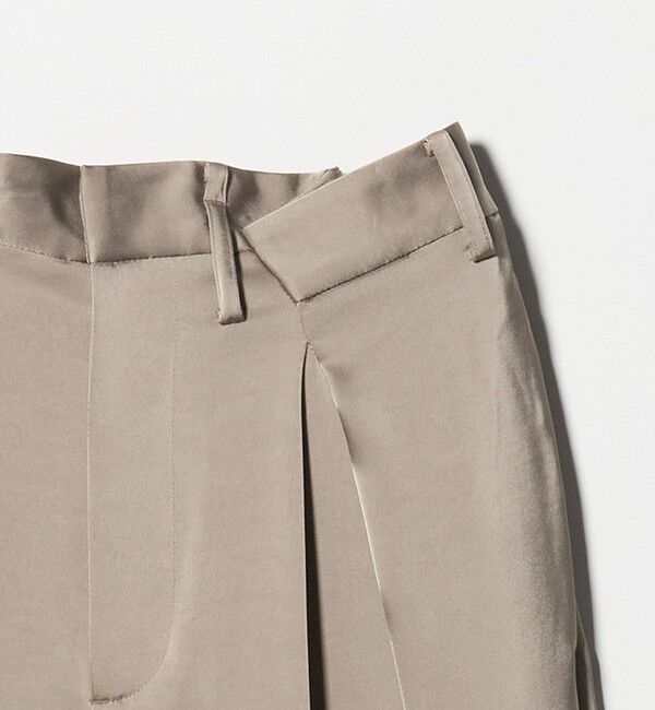 AEWEN MATOPH「＜AEWEN MATOPH＞サテンインタックパンツ ‐ ウォッシャブル - 」|その他|