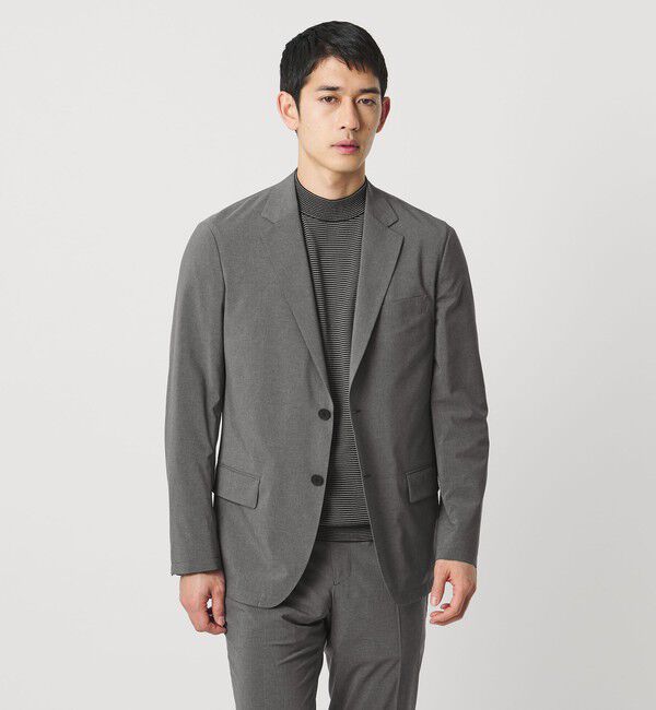 UNITED ARROWS「ライトパーテックス シングル 2ボタン テーラードジャケット UA COZY ウォッシャブル 2WAYストレッチ」|テーラードジャケット|