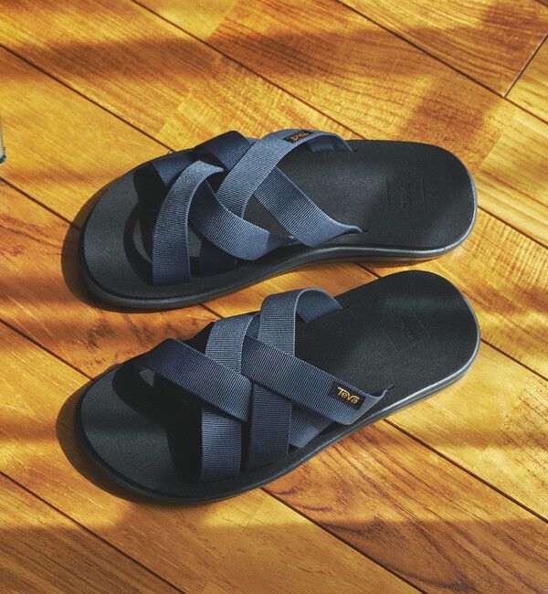 UNITED ARROWS green label relaxing「＜Teva＞VOYA SLIDE サンダル」|サンダル|NAVY