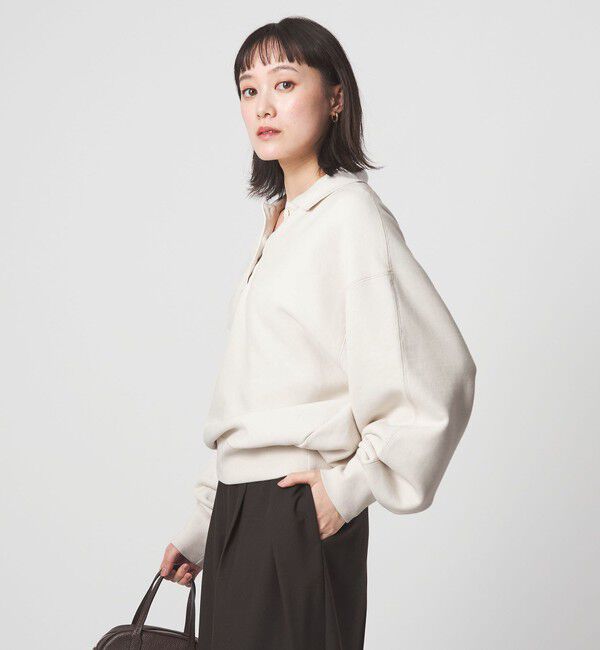 UNITED ARROWS green label relaxing「ポロカラー スウェット」|スウェット・ジャージ|