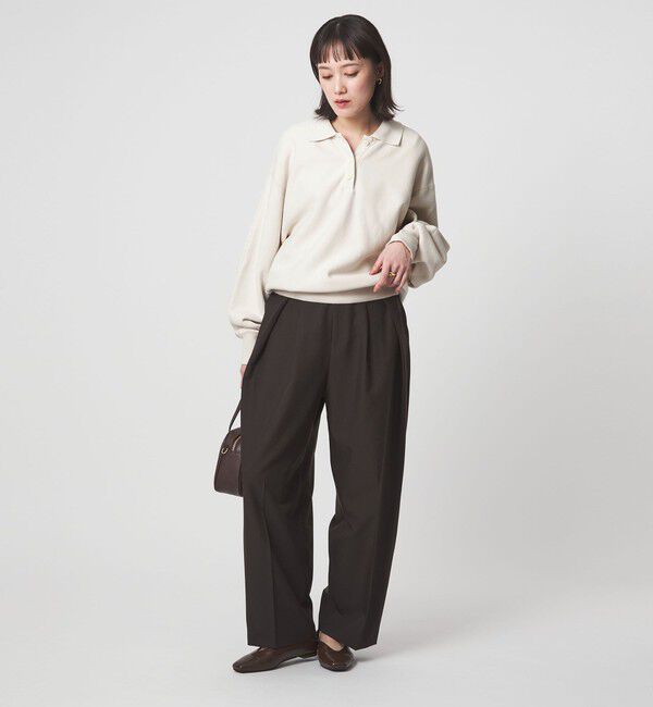 UNITED ARROWS green label relaxing「ポロカラー スウェット」|スウェット・ジャージ|