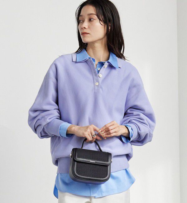 UNITED ARROWS green label relaxing「ポロカラー スウェット」|スウェット・ジャージ|