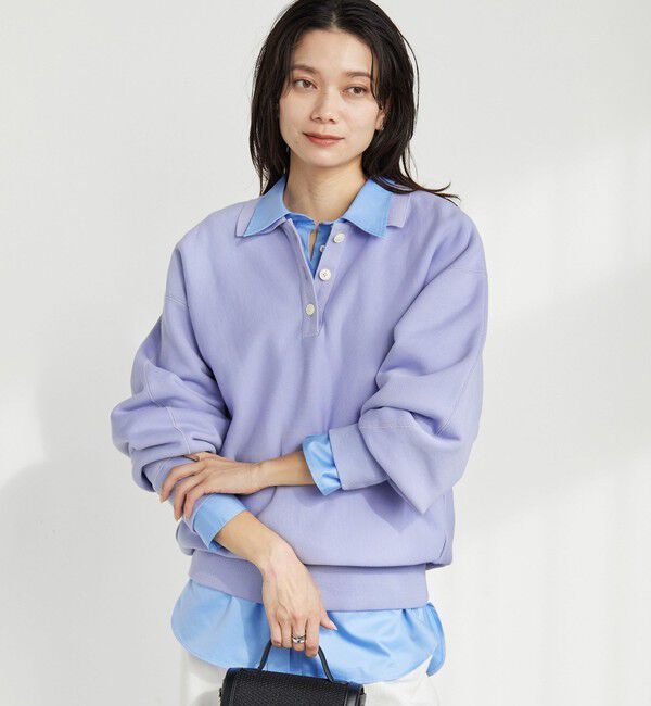 UNITED ARROWS green label relaxing「ポロカラー スウェット」|スウェット・ジャージ|