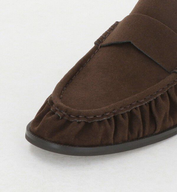 UNITED ARROWS green label relaxing「ギャザー ローファー」|その他|