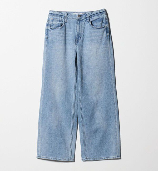 UNITED ARROWS green label relaxing「【別注】＜Healthy DENIM＞ストレート ワイド デニムパンツ ミッドライズ 」|デニム|