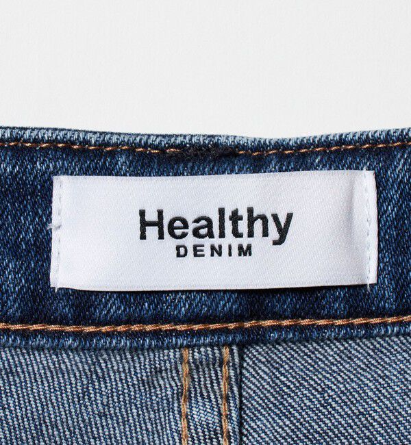 UNITED ARROWS green label relaxing「【別注】＜Healthy DENIM＞ストレート ワイド デニムパンツ ミッドライズ 」|デニム|