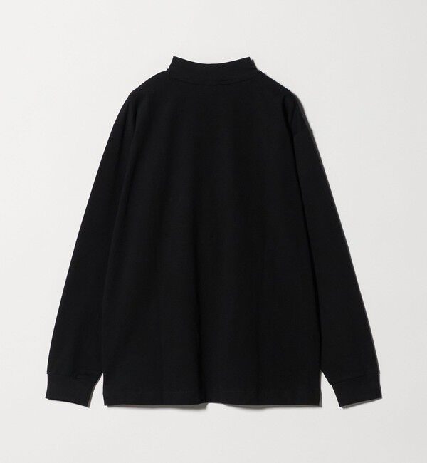 UNITED ARROWS green label relaxing「LONG FIBER COTTON クリア モックネック 長袖 Tシャツ」|Tシャツ・カットソー|