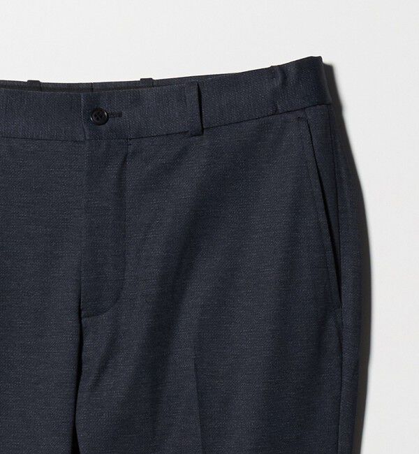 UNITED ARROWS green label relaxing「A+ プリントジャージ スタンダード セットアップ パンツ スラックス -ウォッシャブル・ストレッチ-」|スラックス|