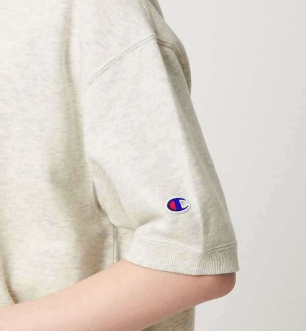 UNITED ARROWS green label relaxing「【別注】＜Champion＞5分袖 スウェット プルオーバー」|Tシャツ・カットソー|