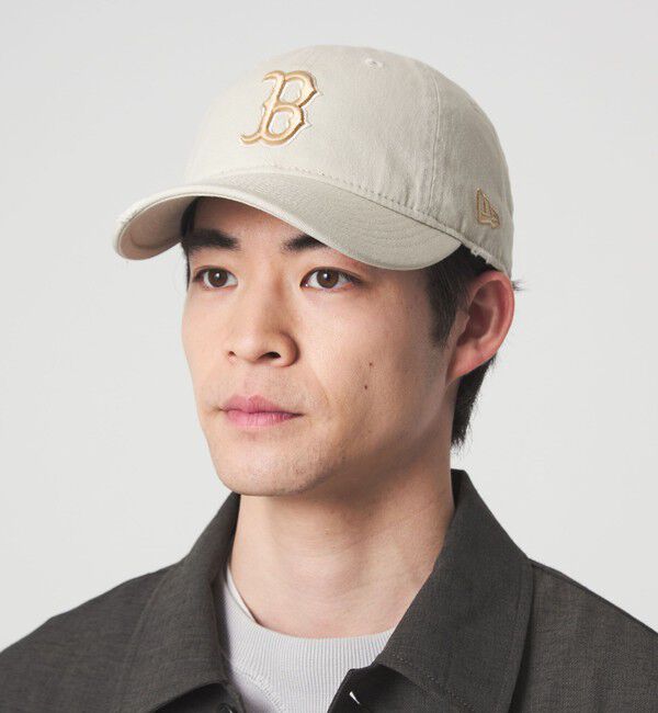 UNITED ARROWS green label relaxing「【別注】＜NEW ERA＞GLR ダメージ MLB 9THIRTY キャップ」|キャップ・キャスケット|NATURAL