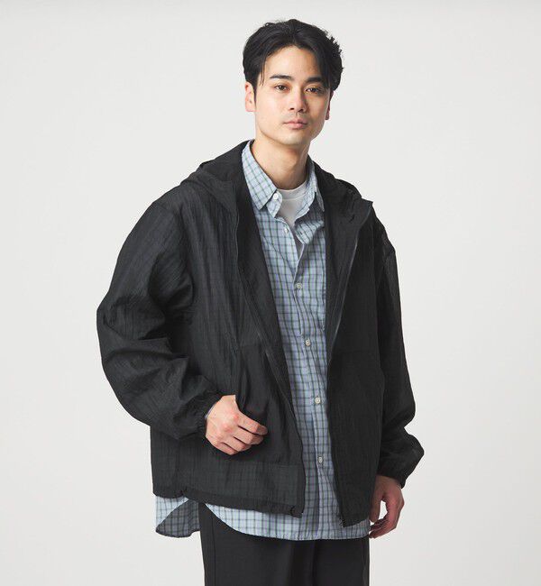 UNITED ARROWS green label relaxing「シアー リップ ジップ パーカー」|ブルゾン・スタジャン|