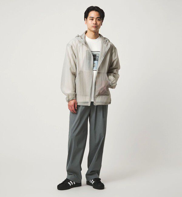 UNITED ARROWS green label relaxing「シアー リップ ジップ パーカー」|ブルゾン・スタジャン|