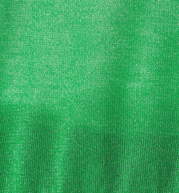 UNITED ARROWS green label relaxing「【WEB限定】＜at ease＞バイカラー シアー ニット プルオーバー」|ニット・セーター|