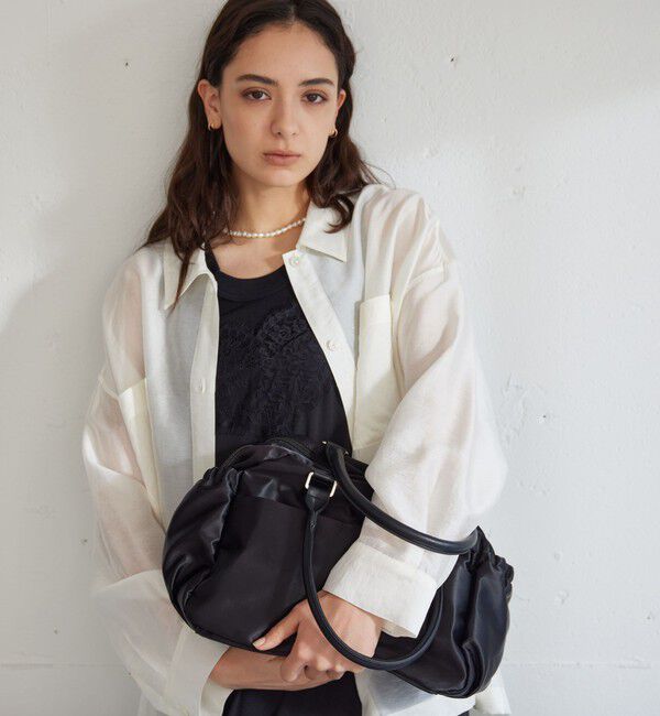 UNITED ARROWS green label relaxing「【WEB限定】2WAY Wジップ ボストン バッグ はっ水」|ボストンバッグ|