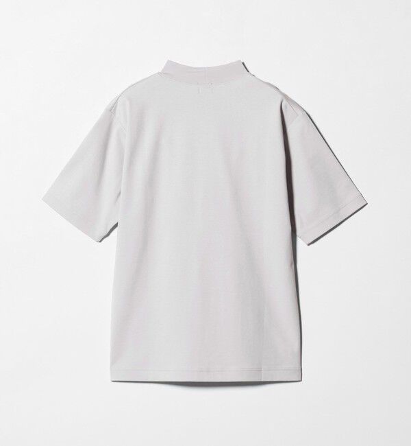 UNITED ARROWS green label relaxing「オーガニックコットン ポンチ モックネック Tシャツ -接触冷感-」|Tシャツ・カットソー|