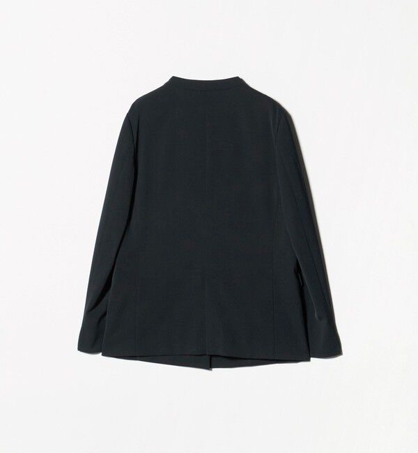 UNITED ARROWS green label relaxing「［size SHORTあり］サラフール ノーラペル ジャケット ストレッチ 接触冷感 UVカット」|ノーカラージャケット|