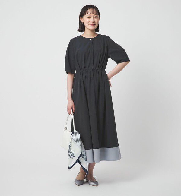 UNITED ARROWS green label relaxing「ハシゴキリカエ ワンピース」|ワンピース|NAVY