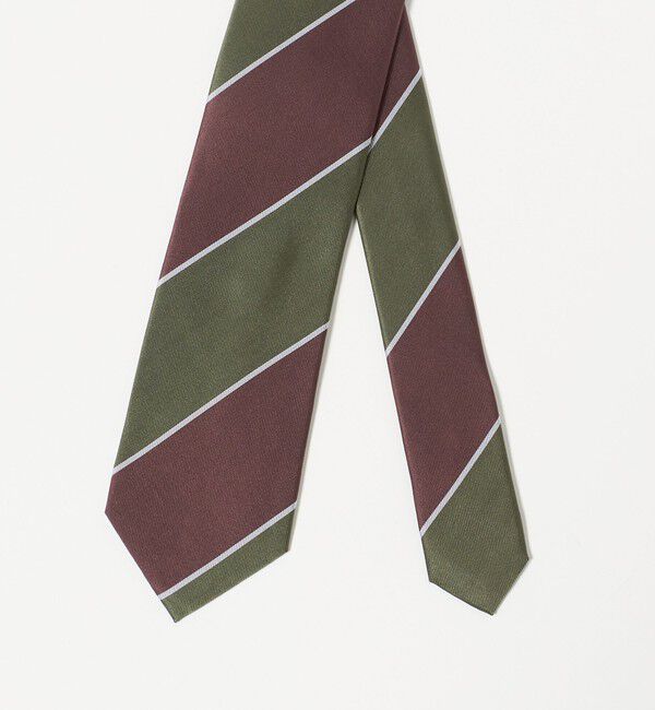 UNITED ARROWS green label relaxing「GLR シルク4 8.0cm ストライプ1 ネクタイ」|ネクタイ・蝶ネクタイ|