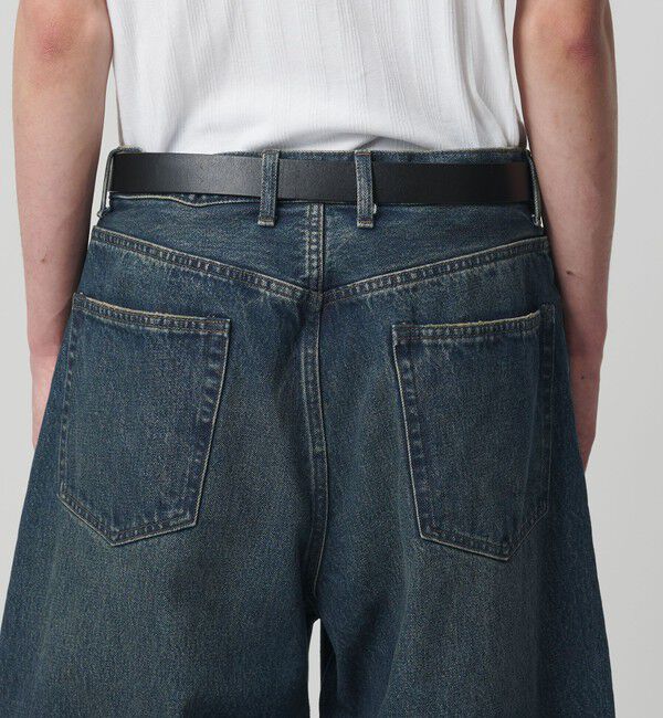 MONKEY TIME「デニム カーブ パンツ」|チノ|