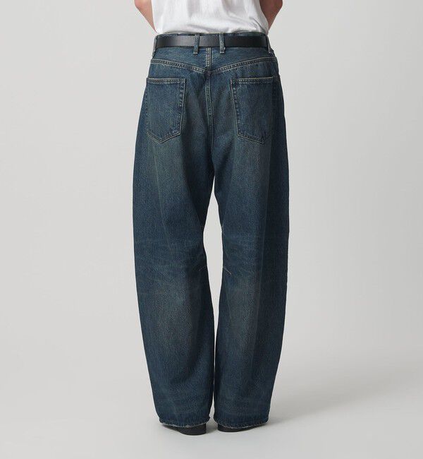 MONKEY TIME「デニム カーブ パンツ」|チノ|