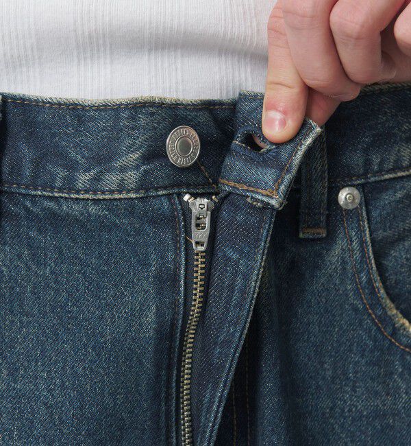 MONKEY TIME「デニム カーブ パンツ」|チノ|