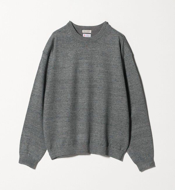 BEAUTY&YOUTH UNITED ARROWS「ハイブリッド リネン クルーネック ニット ウォッシャブル」|ニット・セーター|