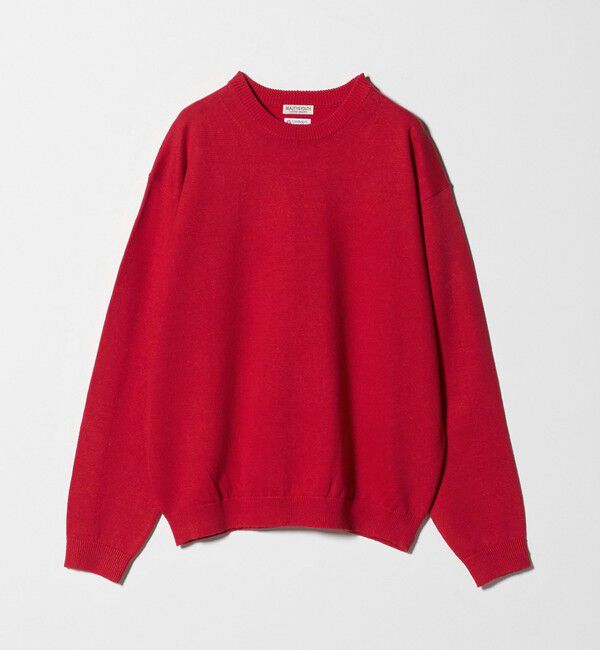 BEAUTY&YOUTH UNITED ARROWS「ハイブリッド リネン クルーネック ニット ウォッシャブル」|ニット・セーター|