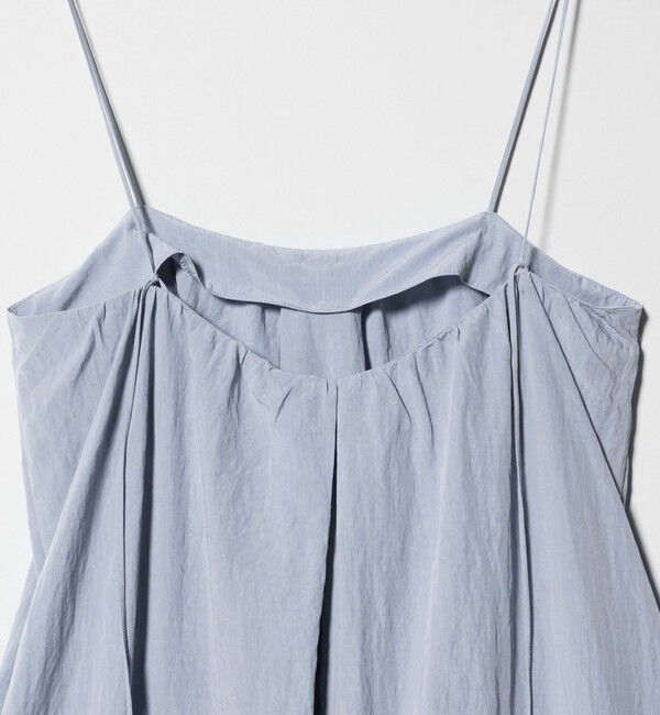 BEAUTY&YOUTH UNITED ARROWS「ギャザー ロングキャミソール ワンピース ウォッシャブル」|ワンピース|