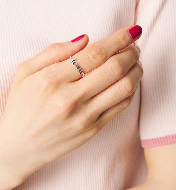 BEAUTY&YOUTH UNITED ARROWS「＜BAITS＞Love リング」|リング|SILVER