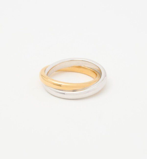 BEAUTY&YOUTH UNITED ARROWS「＜by Preek＞ミックス クロス リング」|リング|