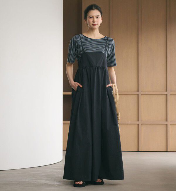 BEAUTY&YOUTH UNITED ARROWS「バックホール キャミソール ワンピース ウォッシャブル」|ワンピース|