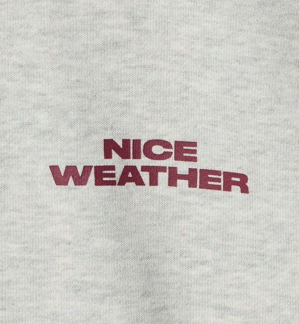 NICE WEATHER「＜NICE WEATHER＞スウェットフーディ」|パーカー|