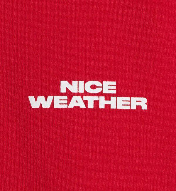 NICE WEATHER「＜NICE WEATHER＞スウェットフーディ」|パーカー|