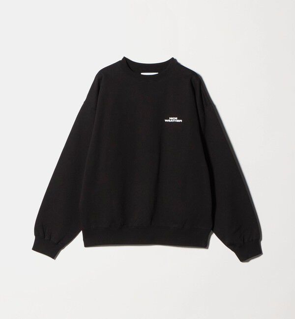 NICE WEATHER「＜NICE WEATHER＞ロゴ クルーネック スウェットプルオーバー」|Tシャツ・カットソー|