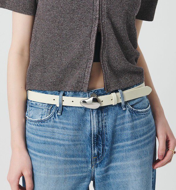 BEAUTY&YOUTH UNITED ARROWS「【一部別注】＜LE VERNIS＞Poire ベルト」|ベルト|OFF WHITE