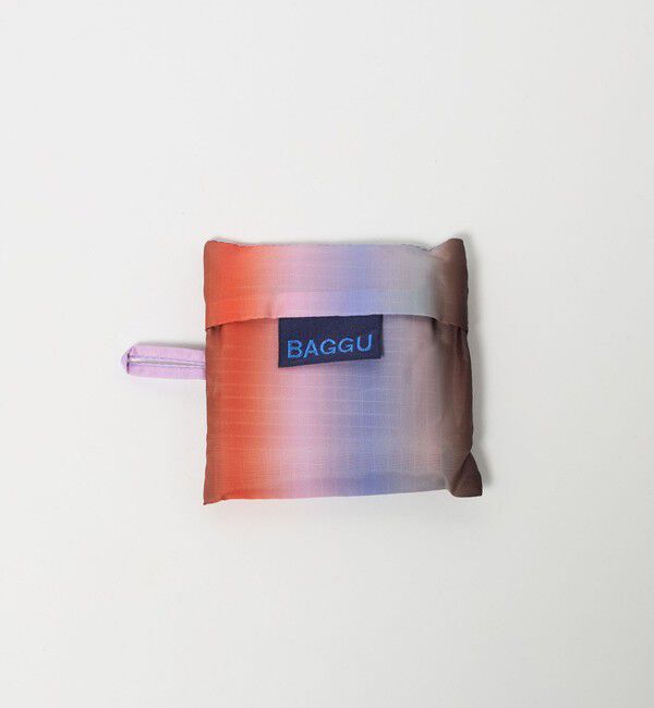 BEAUTY&YOUTH UNITED ARROWS「＜BAGGU＞グラデーションストライプ ポケッタブルバッグ BABY」|エコバッグ|