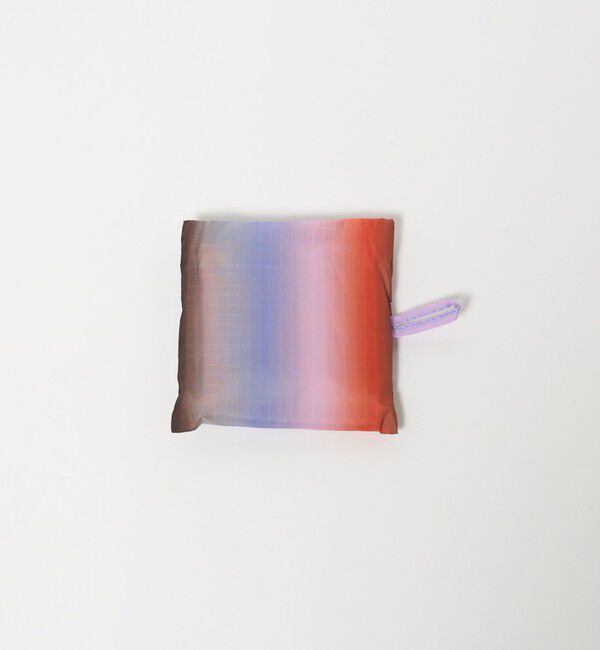 BEAUTY&YOUTH UNITED ARROWS「＜BAGGU＞グラデーションストライプ ポケッタブルバッグ BABY」|エコバッグ|