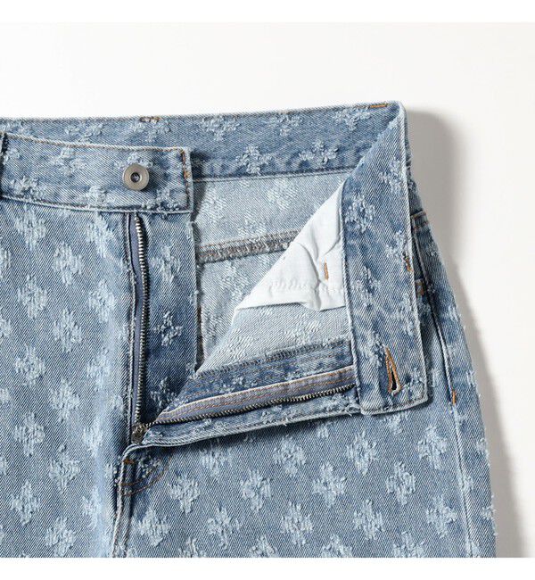 Ray BEAMS 「ジャカード デニム パンツ」|デニム|