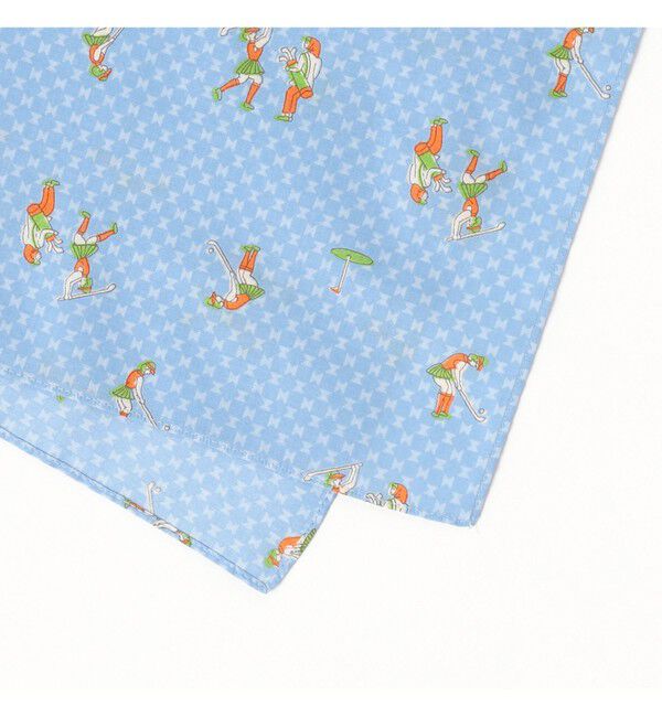 Ray BEAMS 「ゴルフ ガール ハンカチ」|ハンカチ|