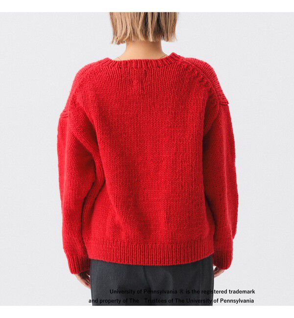 BEAMSBOY「【別注】THE BOOKSTORE / Hand Logo Sweater 25FW」|ニット・セーター|