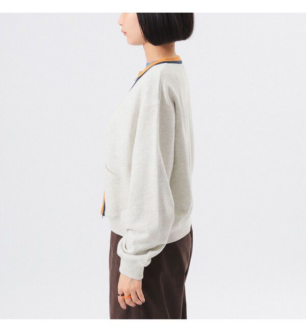 BEAMSBOY「スリートーン スウェット カーディガン」|スウェット・ジャージ|